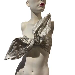 NWT-CALLIPYGIAN metallic top